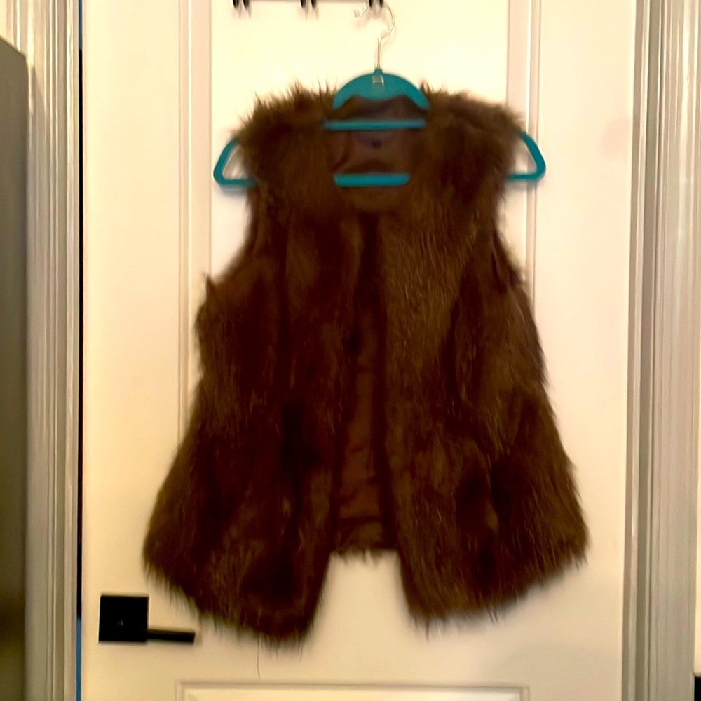 Forenza Faux Fur Vest
